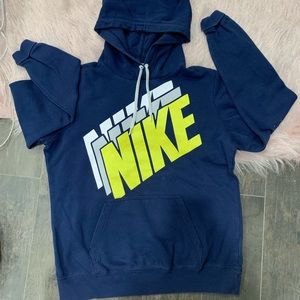 Navy blue Nike hoodie